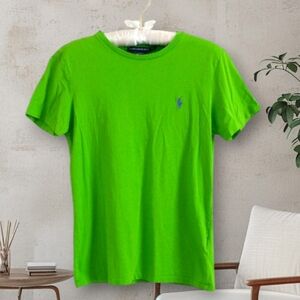 Ralph Lauren Women's Green T-Shirt